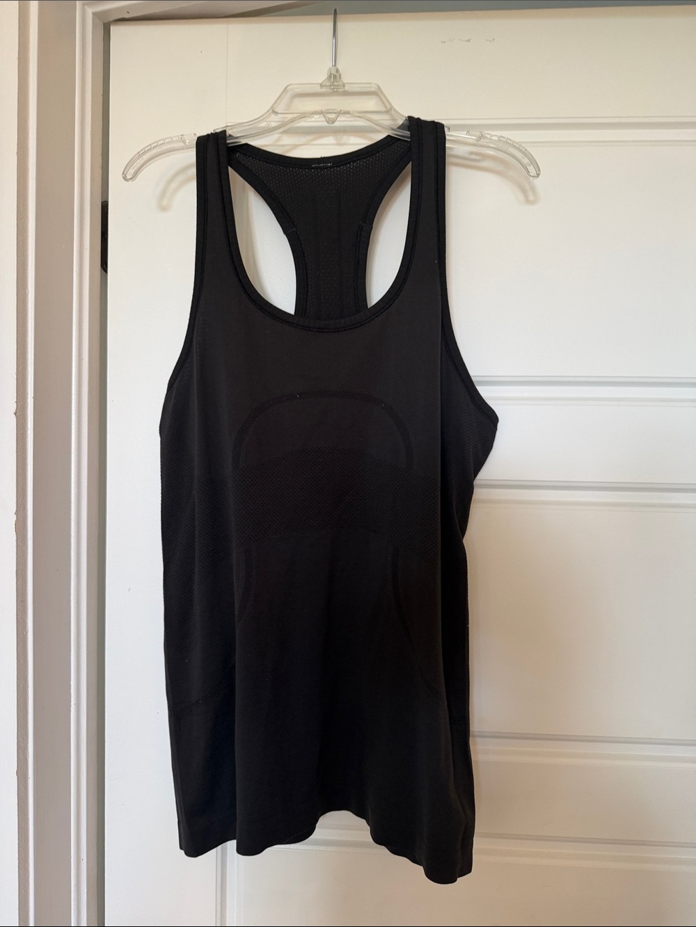 lululemon athletica Black Racerback Active Tank Top